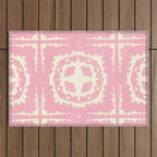 sayulita, pink Outdoor Rug Gallery Image 1