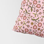 Cherry Flower Print Pillow Sham Gallery Image 4