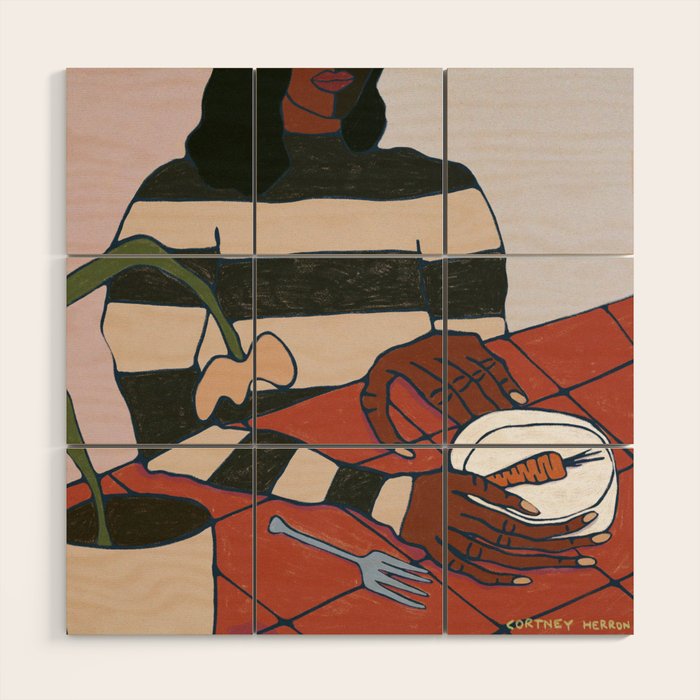 Snack Wood Wall Art Gallery Image 1