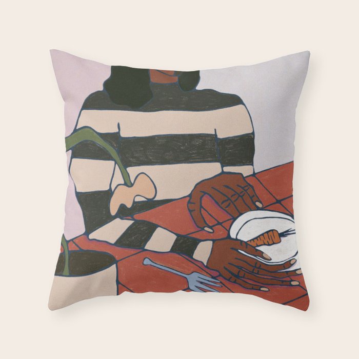 Snack Throw Pillow Gallery Image 6