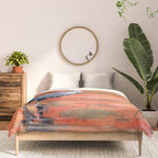 Great Blue Heron in Marsh Comforter Gallery Image 3