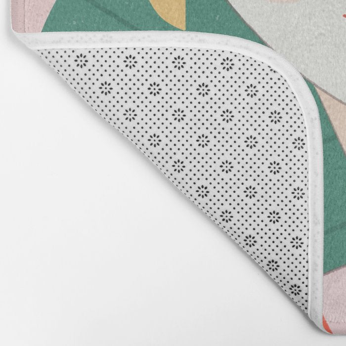 Pink Dragonfly Bath Mat Gallery Image 2