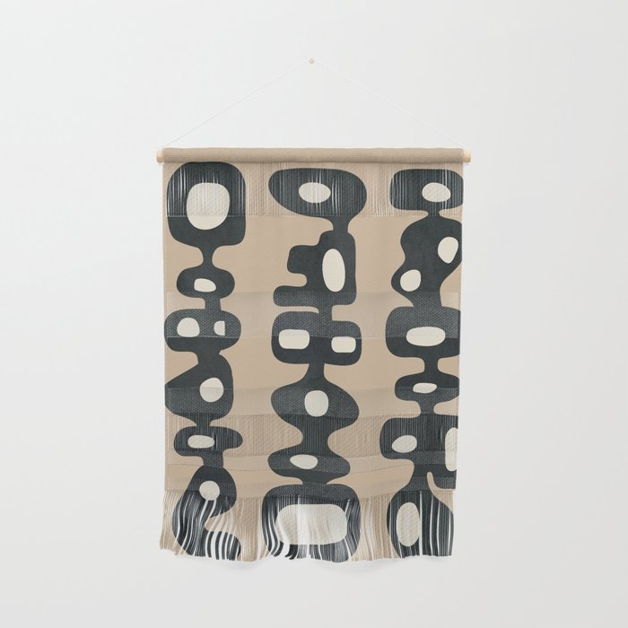 Mid-Century Abstract Balance 01 Wall Hanging Gallery Image 1