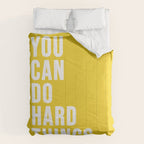 You Can Do Hard Things Comforter Gallery Image 6