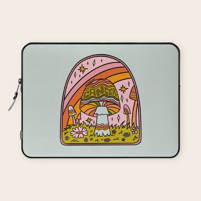 Cancer Mushroom Laptop Sleeve Gallery Image 1