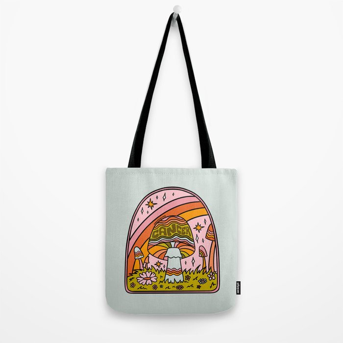 Cancer Mushroom Tote Bag Gallery Image 2