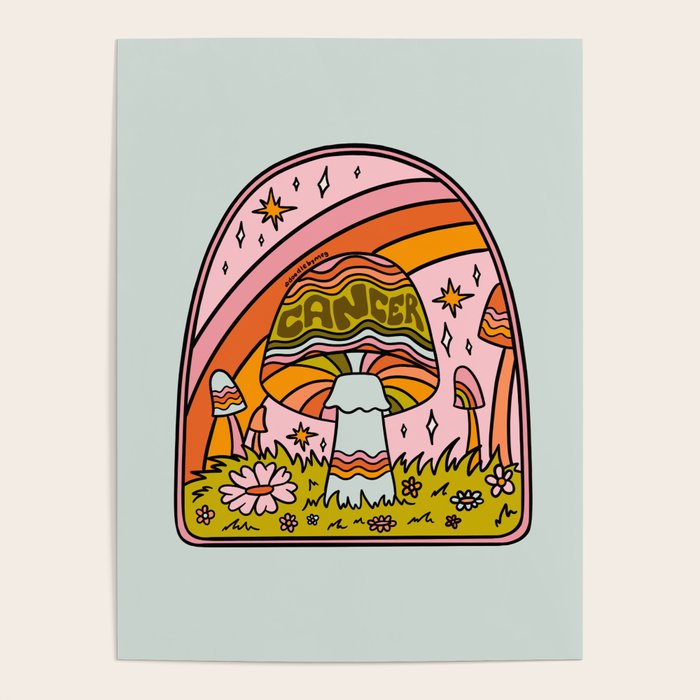 Cancer Mushroom Poster Gallery Image 4