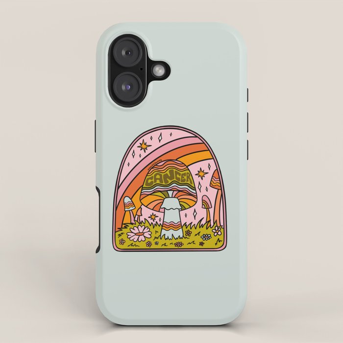 Cancer Mushroom iPhone Case Gallery Image 1