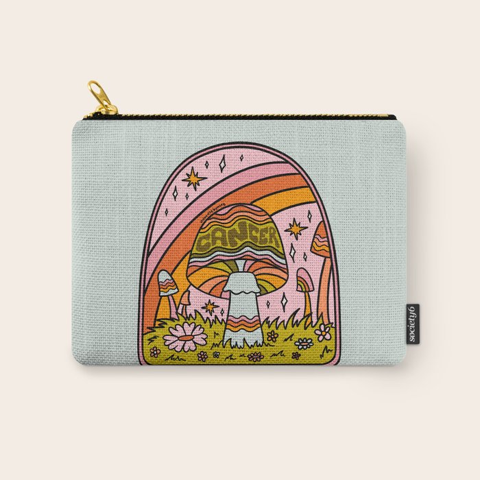 Cancer Mushroom Carry All Pouch Gallery Image 1