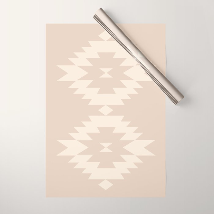Southwestern Minimalism - Neutral Pink Wrapping Paper Gallery Image 1