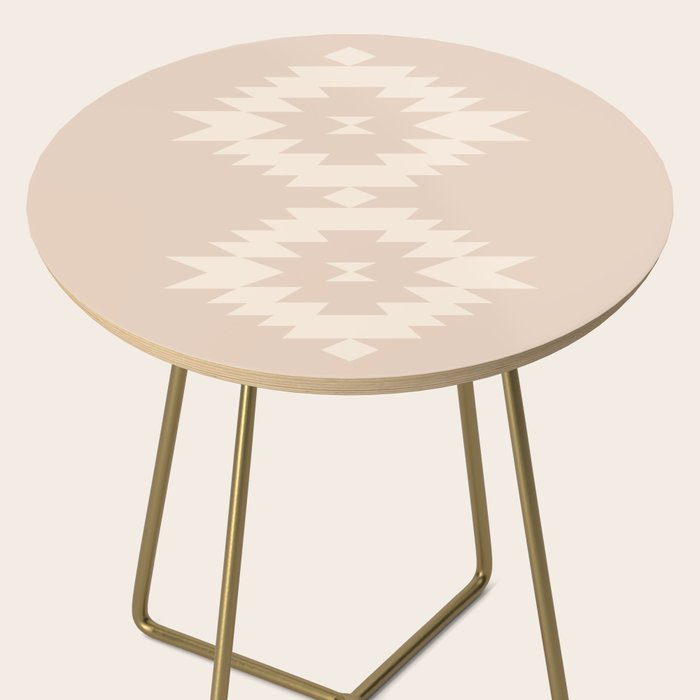 Southwestern Minimalism - Neutral Pink Side Table Gallery Image 2