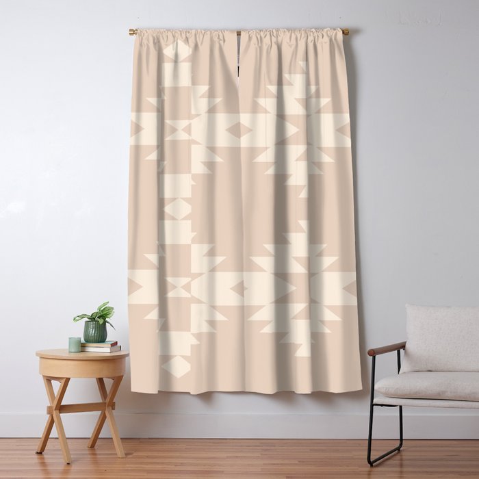 Southwestern Minimalism - Neutral Pink Window Curtain Gallery Image 5