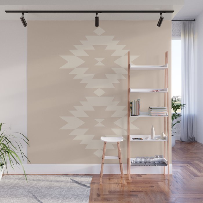 Southwestern Minimalism - Neutral Pink Wall Mural Gallery Image 1