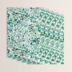 Watercolor Eucalyptus Botanical Green Leaves Wrapping Paper Gallery Image 3