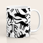 Black Cats Blep! Coffee Mug Gallery Image 1