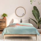 Kitty Cat's Rainbow Workout - Retro Cat Comforter Gallery Image 3