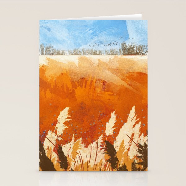 Golden Afternoon Stationery Card Gallery Image 2