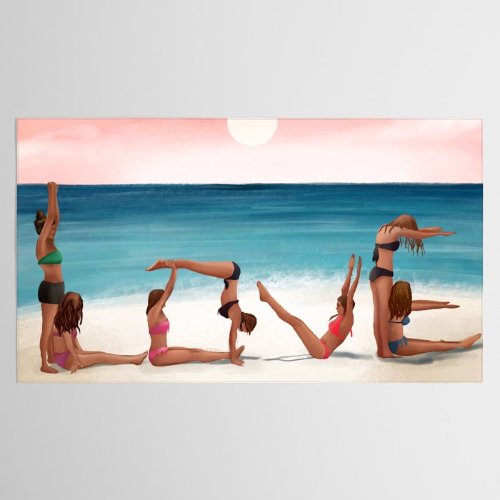 Sunset Love Tablecloth Gallery Image 2