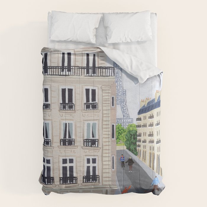 Paris is always a good idea Comforter Gallery Image 6