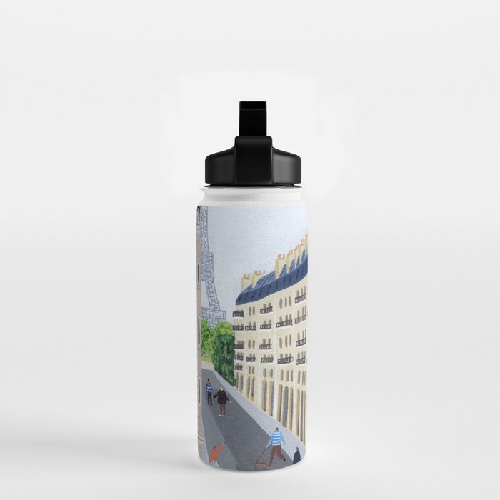 Paris is always a good idea Water Bottle Gallery Image 2