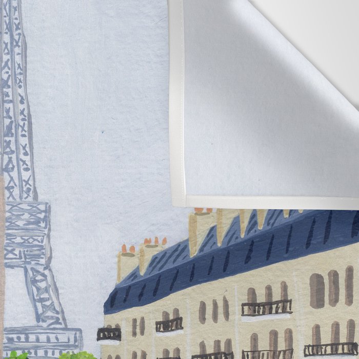 Paris is always a good idea Wall Tapestry Gallery Image 3