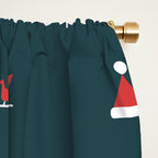 Geometric christmas decoration pattern Window Curtain Gallery Image 2