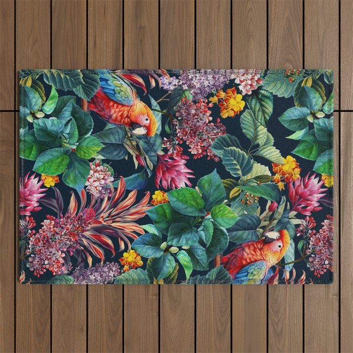 Tropical Serenade Outdoor Rug Gallery Image 1