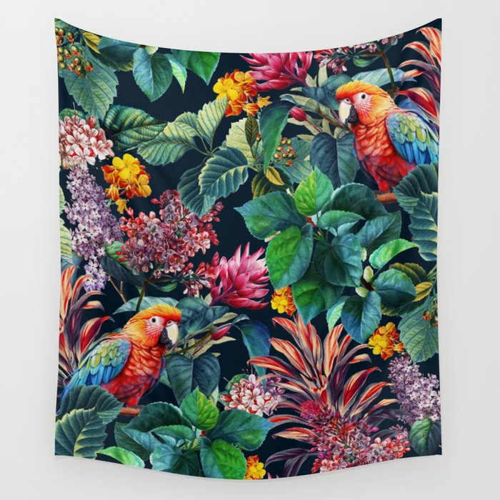 Tropical Serenade Wall Tapestry Gallery Image 1