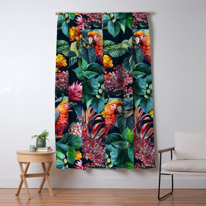 Tropical Serenade Window Curtain Gallery Image 1