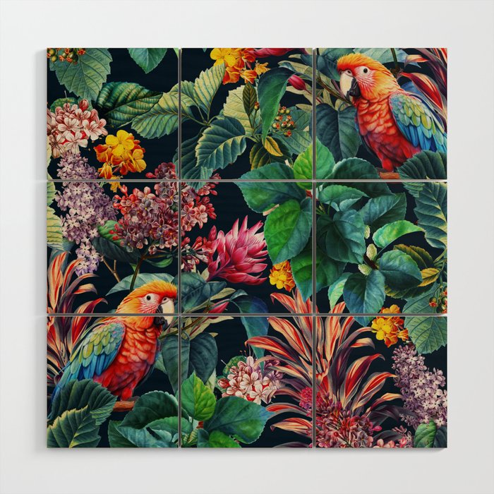 Tropical Serenade Wood Wall Art Gallery Image 1