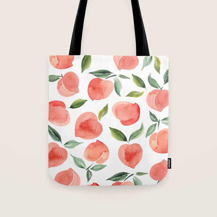 peaches Tote Bag Gallery Image 1
