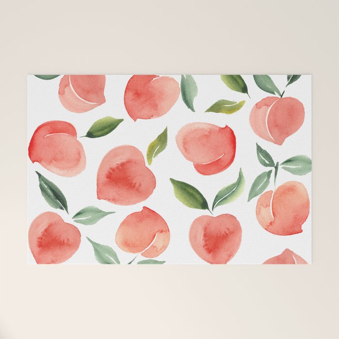 peaches Welcome Mat Gallery Image 1