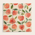 peaches Wood Wall Art Gallery Image 1