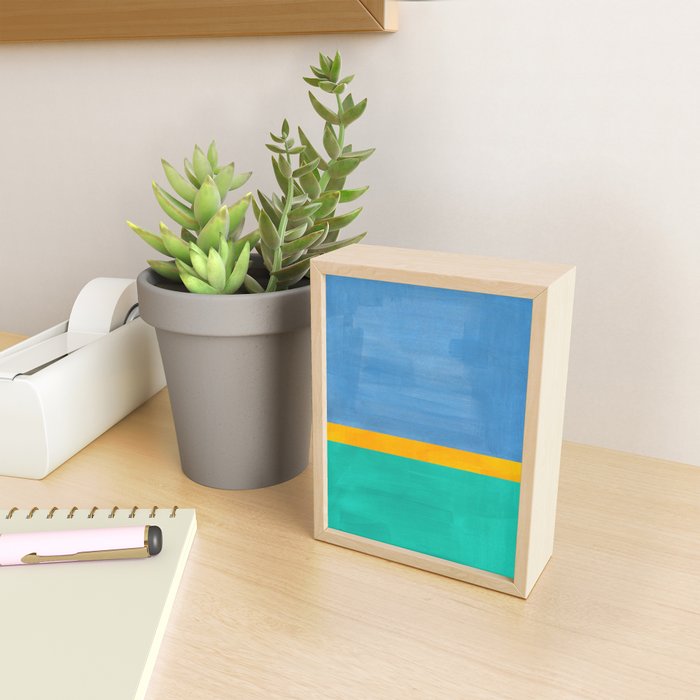 Sneaking Sun Mini Art Print Gallery Image 2