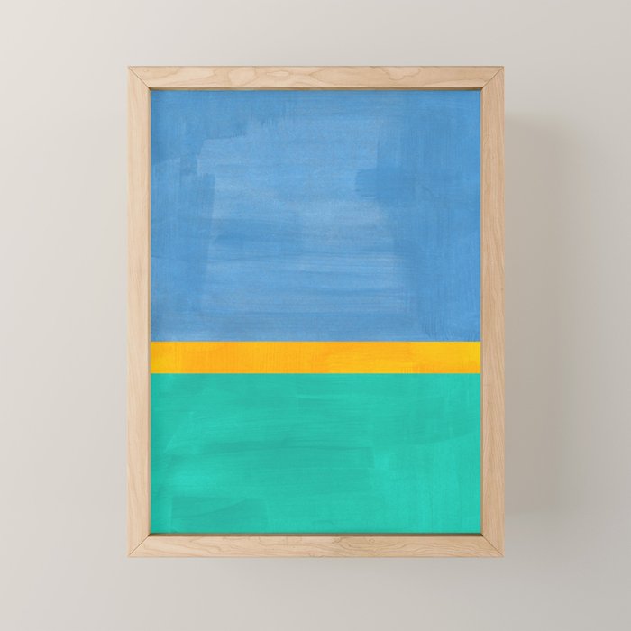 Sneaking Sun Mini Art Print Gallery Image 1