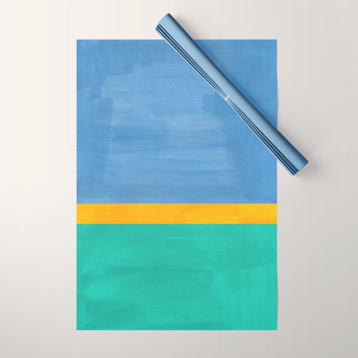 Sneaking Sun Wrapping Paper Gallery Image 1