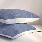 Apollo 11 Saturn V Blueprint in High Resolution (dark blue) Pillow Sham Gallery Image 3