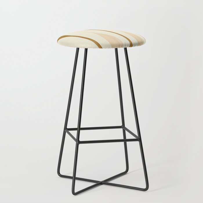 Canoe Paddle Stripes Neutral Stool Gallery Image 1