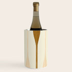 Canoe Paddle Stripes Neutral Wine Chiller Gallery Image 2