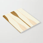 Canoe Paddle Stripes Neutral Notebook Gallery Image 2