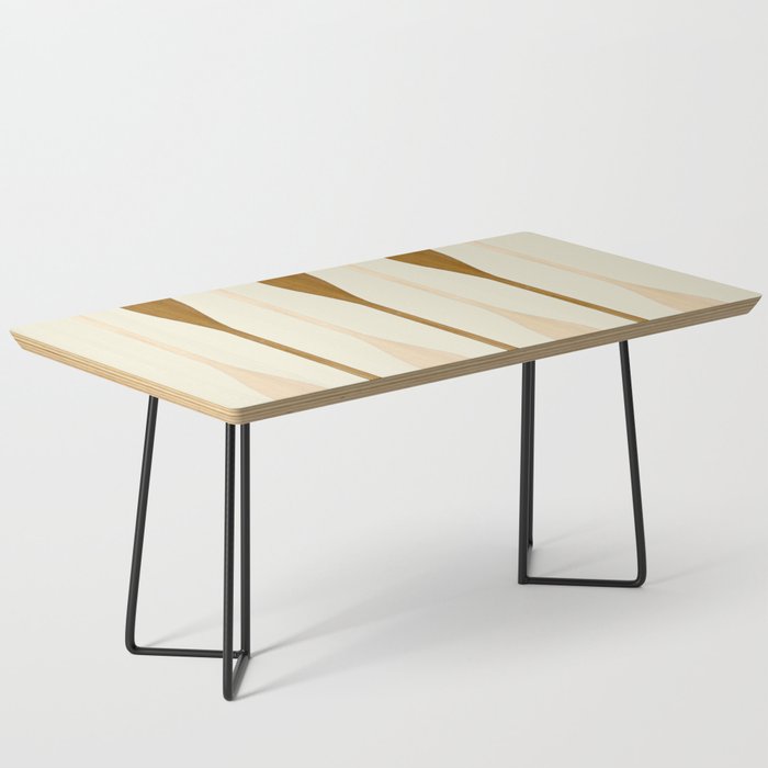 Canoe Paddle Stripes Neutral Coffee Table Gallery Image 1