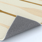 Canoe Paddle Stripes Neutral Rug Gallery Image 4