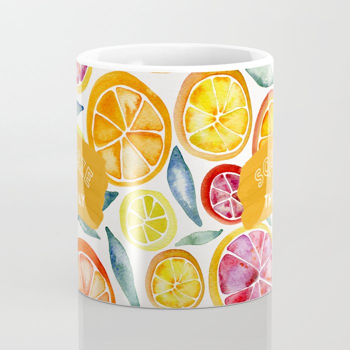Squeeze the Day - Multi Palette Coffee Mug Gallery Image 4