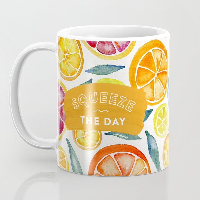 Squeeze the Day - Multi Palette Coffee Mug Gallery Image 3