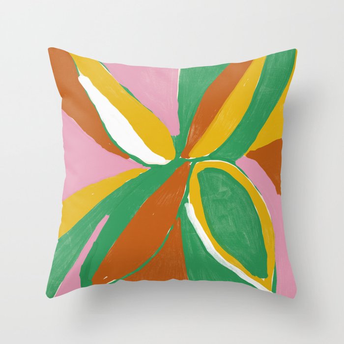 Petals Throw Pillow Gallery Image 1