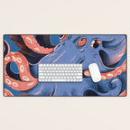 Oceanic Life - Octopus Desk Mat Gallery Image 1