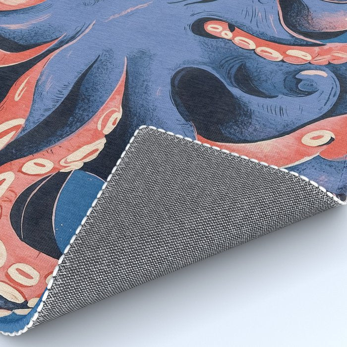 Oceanic Life - Octopus Rug Gallery Image 4