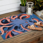 Oceanic Life - Octopus Outdoor Rug Gallery Image 2