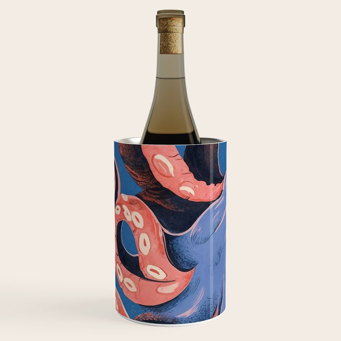 Oceanic Life - Octopus Wine Chiller Gallery Image 2