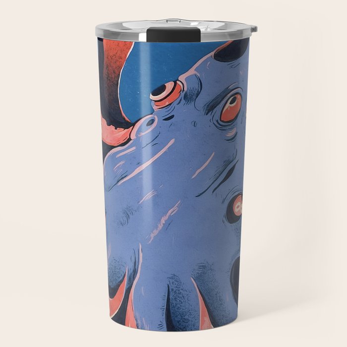 Oceanic Life - Octopus Travel Mug Gallery Image 1